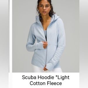 Lululemon Scuba Full Zip Hoodie